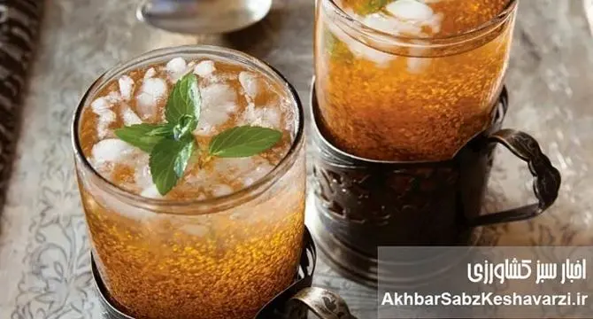 خاکشیر نوشیدنی سنتی: راز خنکای تابستان در دستان شما