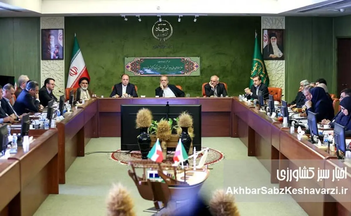 تصاویر: حضور سرزده پزشکیان در وزارت جهاد کشاورزی؛ جزئیات نشست رئیس جمهوری
