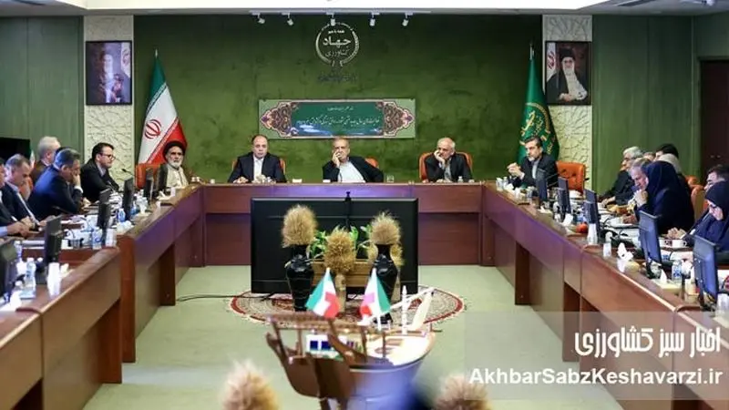 تصاویر: حضور سرزده پزشکیان در وزارت جهاد کشاورزی؛ جزئیات نشست رئیس جمهوری
