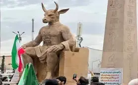 ماجرای آتش‌زدن مجسمه بعل چیست؟ پشت‌پرده یک نماد جنجالی